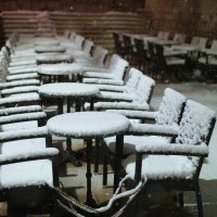 Snijeg zabijelio Sinj i Dalmatinsku zagoru