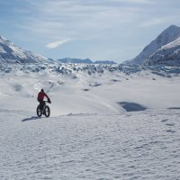 Vožnja biciklom kroz ledenjake