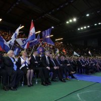 Elmar Brock, Joseph Daul, Kolinda Grabar Kitarović,Tomislav Karamarko