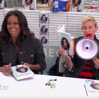 Michelle Obama i Ellen DeGeneres