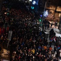 Beograd: Šesti prosvjed građana "Stop krvavim košuljama" i "Jedan od pet miliona"