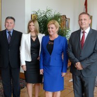 Željko Lenart, Ana Marija Petin, Kolinda Grabar Kitarović, Krešo Beljak