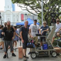 Sa prom ekipom kamere, Singapur, Crazy Rich Asians