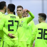 GNK Dinamo - FK Partizani Tirana. Dani Olmo, Nikola Moro