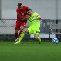 GNK Dinamo - FK Partizani Tirana. Lorenc Trashi, Mislav Oršić