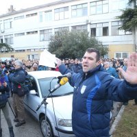 Prosvjed u Metkoviću