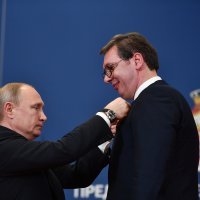 Beograd: Vladimir Putin Aleksandru Vučiću uručio Orden Aleksandra Nevskog