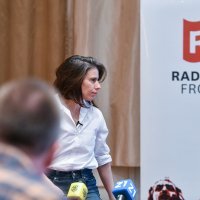 Predsjednička kandidatkinja Radničke fronte Katarina Peović na konferenciji za medije predstavila je svoj program