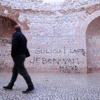 Grafitima išaran tisućljetni kamen u Dioklecijanovoj palači