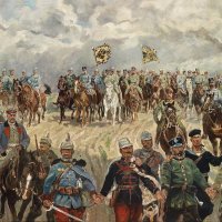 Car Franjo Josip s njemačkim carom Wilhelmom II.