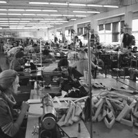 Radnice u pogonu Jugoplastike, fotografija Feđe Klarića