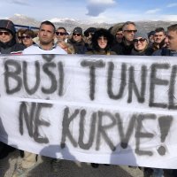 Ravča: Prosvjed zbog kašnjenja radova na tunelu Vrgorac-Drvenik