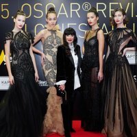 Matija Vuica s modelima u njenim kreacijama