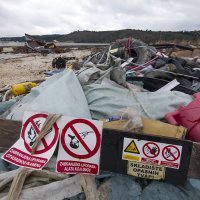 Smeće oko čiovskoga mosta