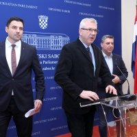 Franko Vidović, Ranko Ostojić i Davor Bernardić