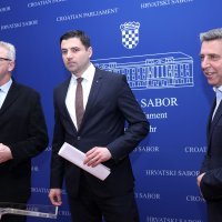 Franko Vidović, Ranko Ostojić i Davor Bernardić