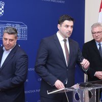 Franko Vidović, Ranko Ostojić i Davor Bernardić