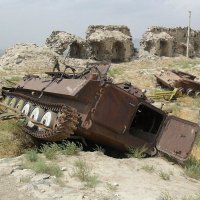 Ostaci sovjetskih oklopnjaka u Afganistanu