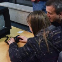 Povodom Noći muzeja na FER-u građani igrali igrice na starim računalima