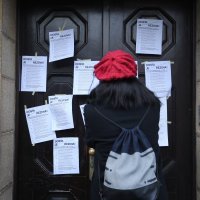 Prosvjed pred Ministarstvom kulture