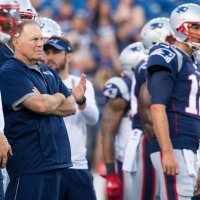 Bill Belichick i Tom Brady snimljeni 2017. godine