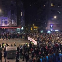 Održan 10. prosvjed u Beogradu, građani nezadovoljni predsjednikom Vučićem