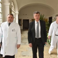 Milan Kujundžić u bolnici u Gornjoj Bistri