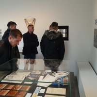 Izet Hajrović na izložbi 'Dinamovo proljeće'