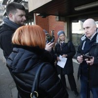 Zoran Erceg ispred suda nakon presude za divljanje prilikom otkrivanja spomenika Tuđmanu