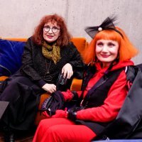 Josipa Lisac sa sestrom Mirjanom, Djurdjom Tedeschi i Alkom Vuicom