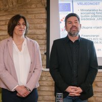 Mira Davidovic i Ronald Braus