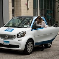 car2go smart fortwo vehicle