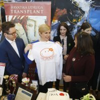 Dan otvorenih vrata u Uredu predsjednice Republike Kolinde Grabar Kitarović na temu Govorimo donorski