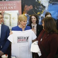 Dan otvorenih vrata u Uredu predsjednice Republike Kolinde Grabar Kitarović na temu Govorimo donorski