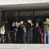 Split: Prosvjed zaposlenih u sudovima i državnom odvjetništvu