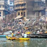 Kremacija na Gangesu
