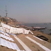 Osim pranja obala rijeke praktična je i za sušenje