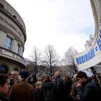 Prosvjed Oteli ste medije, novinarstvo ne damo u organizaciji HND-a
