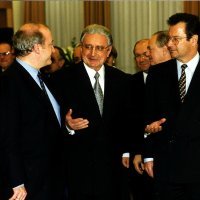 Klaus Kinkel s Franjom Tuđmanom 1998.