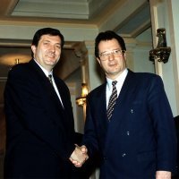 Milorad Dodik i Klaus Kinkel 1998.