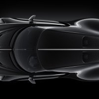 Bugatti Voiture Noire pogled iz zraka
