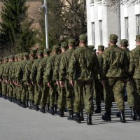 Požega: Svečanost polaganja prisege vojnika u vojarni 123. brigade HV-a
