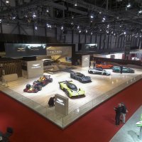 Izložbeni prostor Aston Martina u Ženevi 2019.