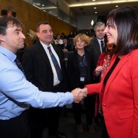 Blaženka Divjak i Darko Horvat ugostili šesteročlanu delegaciju Europske svemirske agencije