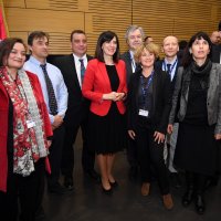 Blaženka Divjak i Darko Horvat ugostili šesteročlanu delegaciju Europske svemirske agencije