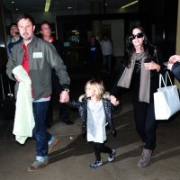 Coco Arquette, Courtney Cox i David Arquette