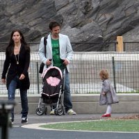 Coco Arquette, Courtney Cox i David Arquette