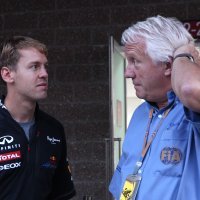 Charlie Whiting i Sebastian Vettel, EPA