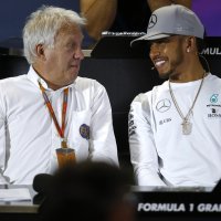 Charlie Whiting i Lewis Hamilton, EPA
