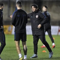 Trening hrvatske nogometne reprezentacije